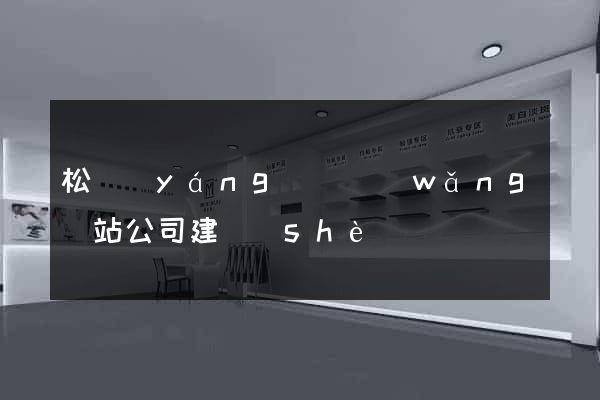 松陽(yáng)縣網(wǎng)站公司建設(shè)