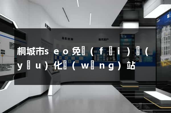 桐城市seo免費(fèi)優(yōu)化網(wǎng)站