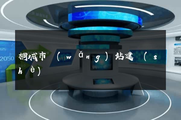 桐城市網(wǎng)站建設(shè)
