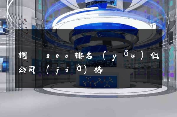 桐廬縣seo排名優(yōu)化公司價(jià)格