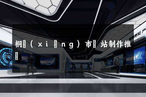 桐鄉(xiāng)市網站制作推廣