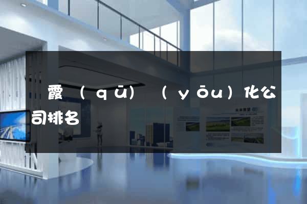 棲霞區(qū)優(yōu)化公司排名