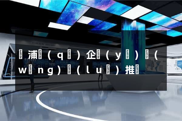 楊浦區(qū)企業(yè)網(wǎng)絡(luò)推廣