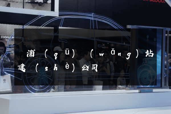 楊浦區(qū)網(wǎng)站建設(shè)公司