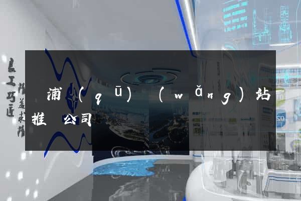 楊浦區(qū)網(wǎng)站推廣公司