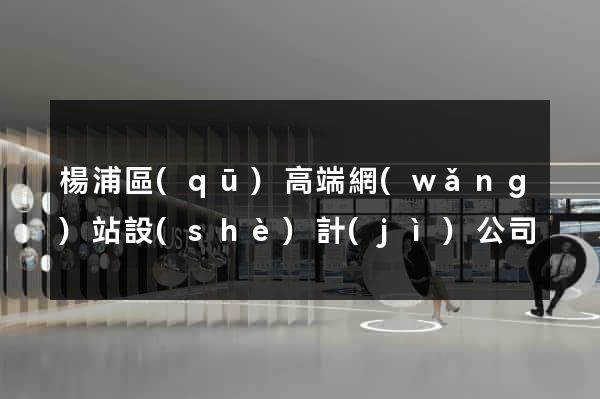 楊浦區(qū)高端網(wǎng)站設(shè)計(jì)公司