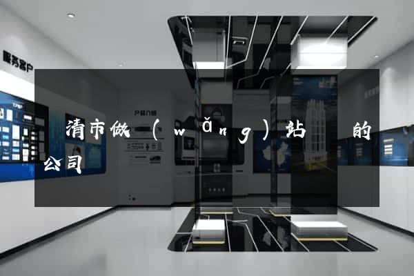 樂清市做網(wǎng)站設計的公司