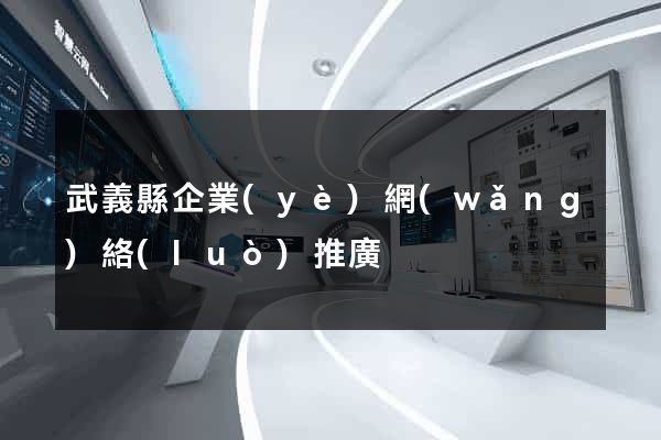武義縣企業(yè)網(wǎng)絡(luò)推廣
