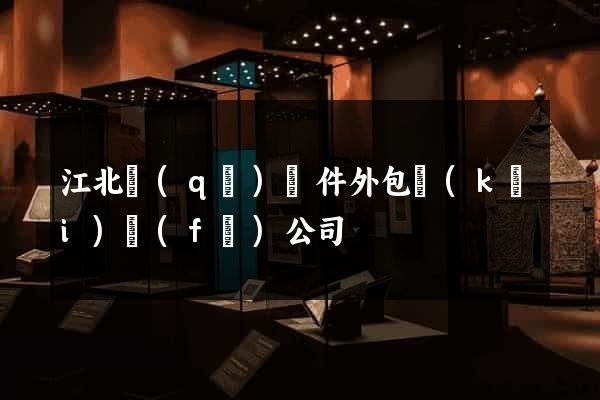 江北區(qū)軟件外包開(kāi)發(fā)公司