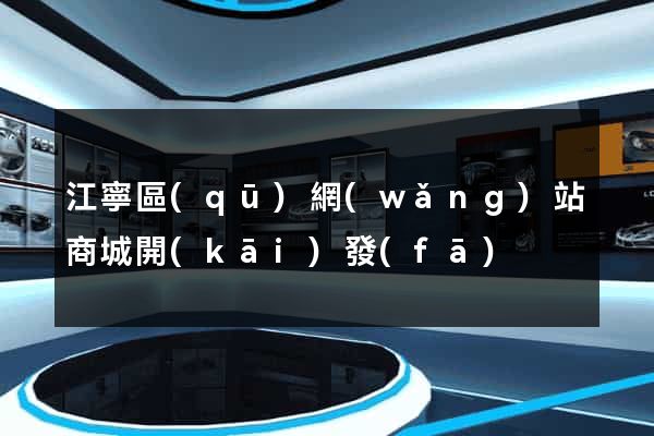 江寧區(qū)網(wǎng)站商城開(kāi)發(fā)