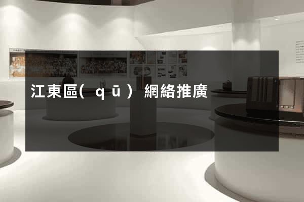 江東區(qū)網絡推廣