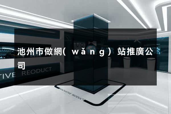 池州市做網(wǎng)站推廣公司