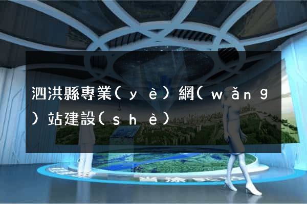 泗洪縣專業(yè)網(wǎng)站建設(shè)