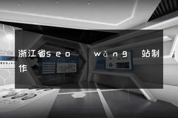 浙江省seo網(wǎng)站制作