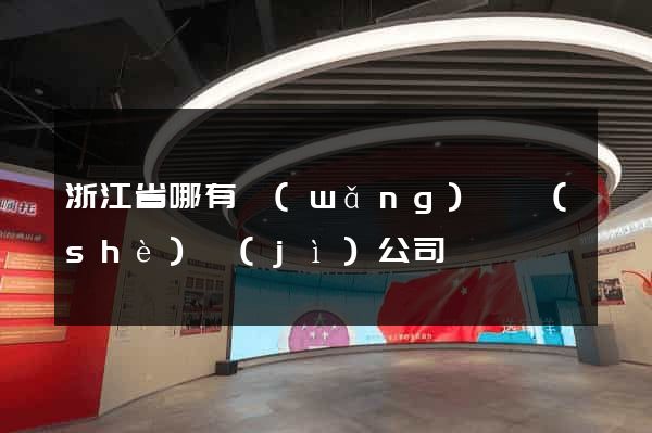 浙江省哪有網(wǎng)頁設(shè)計(jì)公司
