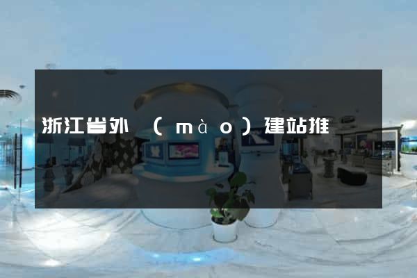 浙江省外貿(mào)建站推廣