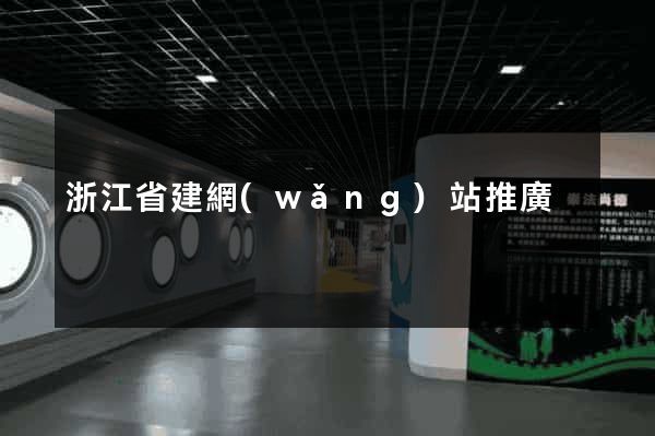 浙江省建網(wǎng)站推廣