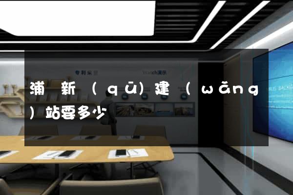 浦東新區(qū)建網(wǎng)站要多少錢