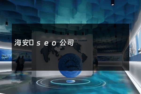 海安縣seo公司