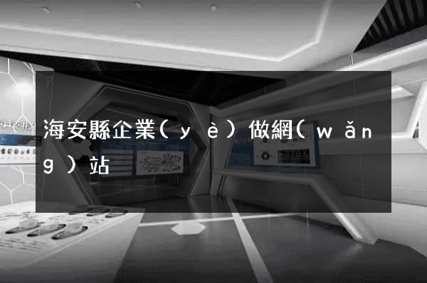 海安縣企業(yè)做網(wǎng)站