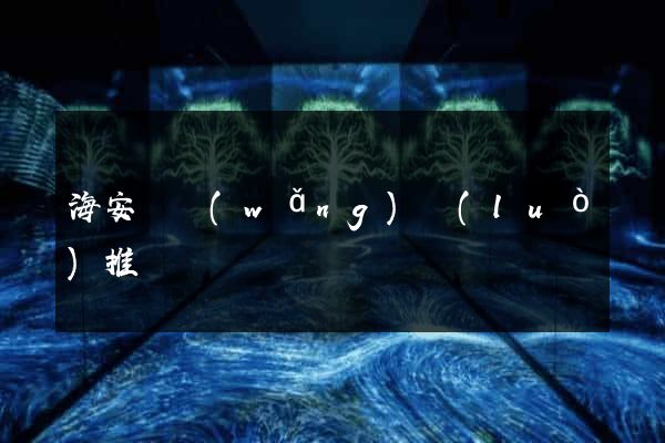 海安縣網(wǎng)絡(luò)推廣