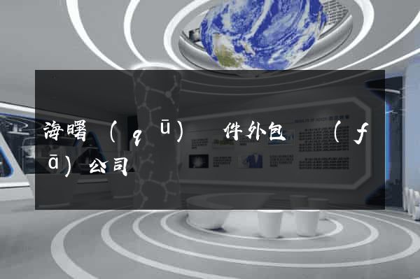 海曙區(qū)軟件外包開發(fā)公司