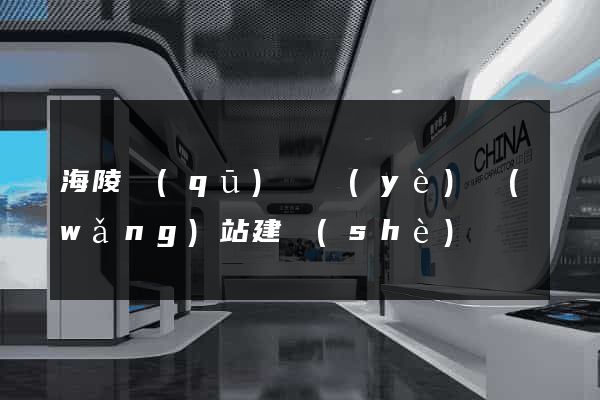 海陵區(qū)專業(yè)網(wǎng)站建設(shè)