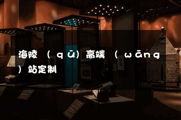 海陵區(qū)高端網(wǎng)站定制