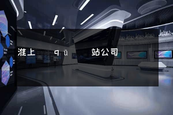 淮上區(qū)網站公司