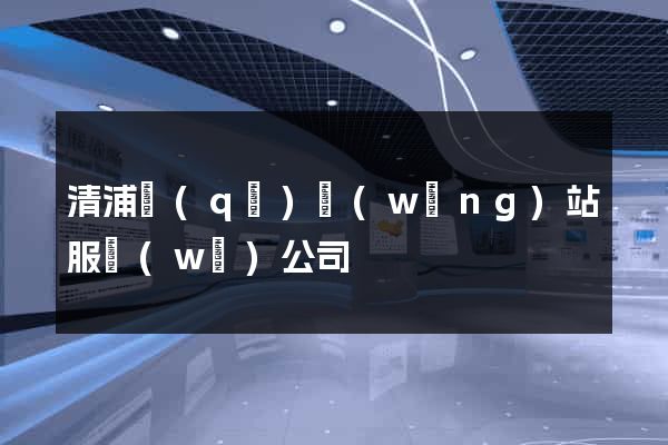 清浦區(qū)網(wǎng)站服務(wù)公司