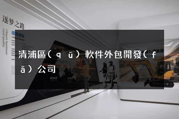 清浦區(qū)軟件外包開發(fā)公司