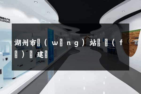 湖州市網(wǎng)站開發(fā)與建設