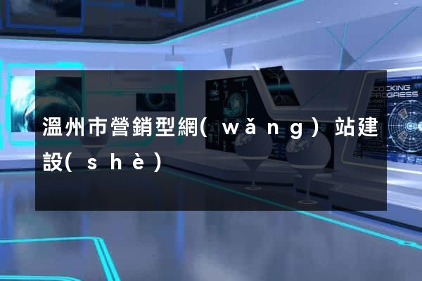 溫州市營銷型網(wǎng)站建設(shè)