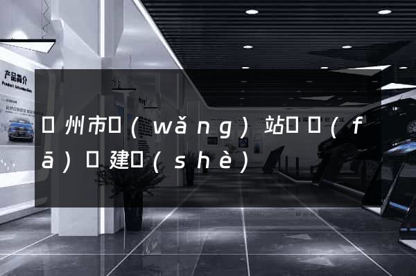 溫州市網(wǎng)站開發(fā)與建設(shè)