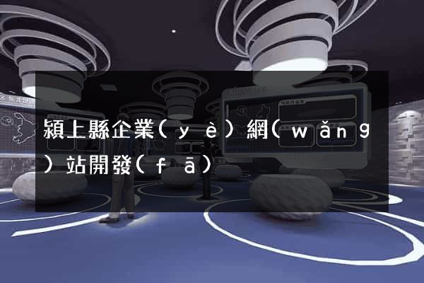 潁上縣企業(yè)網(wǎng)站開發(fā)