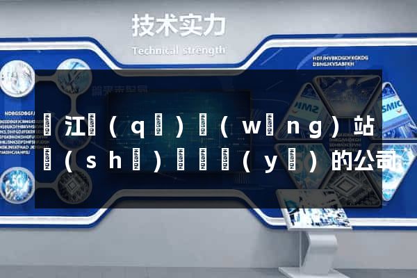 濱江區(qū)網(wǎng)站設(shè)計專業(yè)的公司