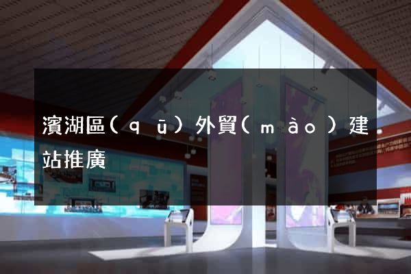 濱湖區(qū)外貿(mào)建站推廣