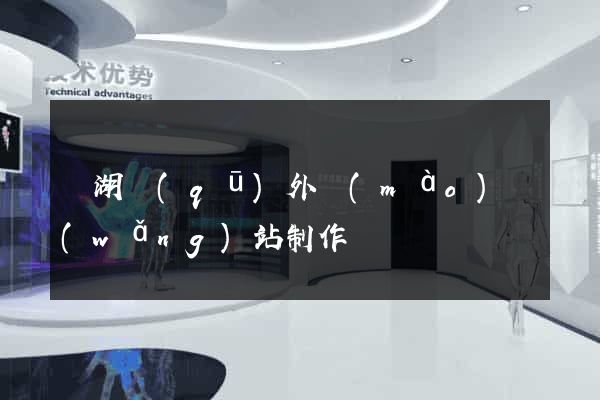 濱湖區(qū)外貿(mào)網(wǎng)站制作