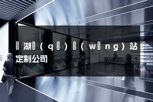 濱湖區(qū)網(wǎng)站定制公司