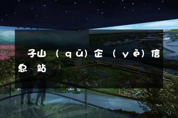 獅子山區(qū)企業(yè)信息網站