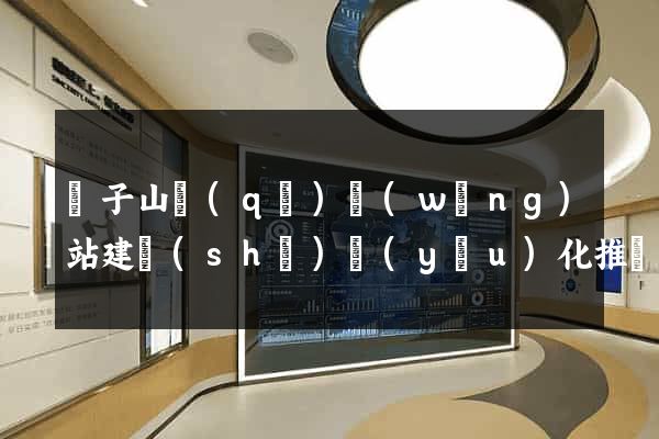 獅子山區(qū)網(wǎng)站建設(shè)優(yōu)化推廣