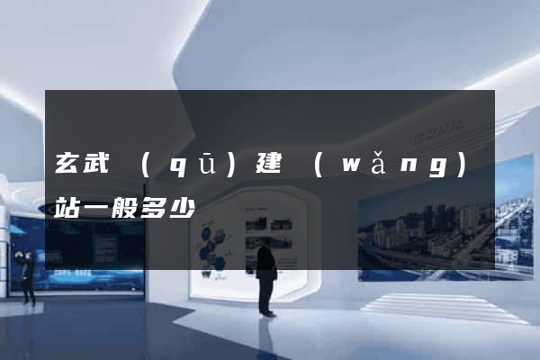 玄武區(qū)建網(wǎng)站一般多少錢