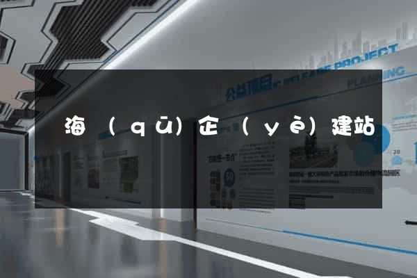 瑤海區(qū)企業(yè)建站