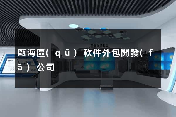 甌海區(qū)軟件外包開發(fā)公司