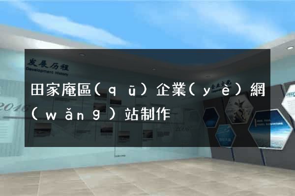 田家庵區(qū)企業(yè)網(wǎng)站制作