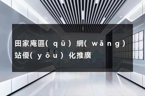 田家庵區(qū)網(wǎng)站優(yōu)化推廣