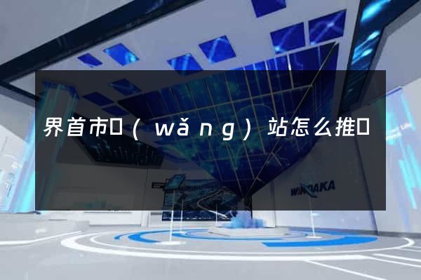界首市網(wǎng)站怎么推廣