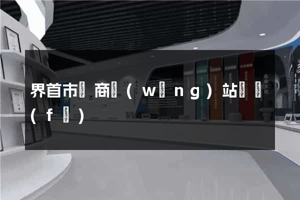 界首市電商網(wǎng)站開發(fā)