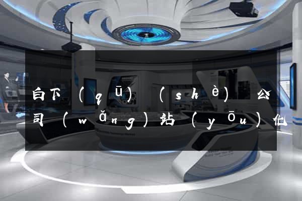 白下區(qū)設(shè)計公司網(wǎng)站優(yōu)化