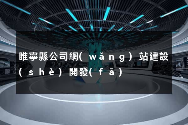 睢寧縣公司網(wǎng)站建設(shè)開發(fā)